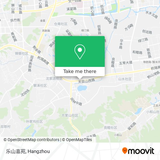 乐山嘉苑 map