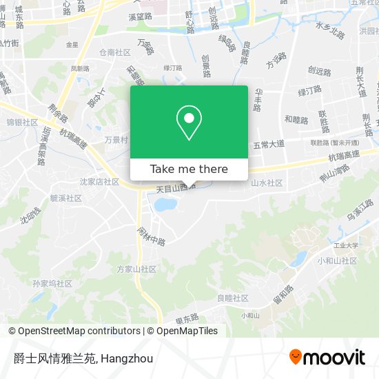 爵士风情雅兰苑 map