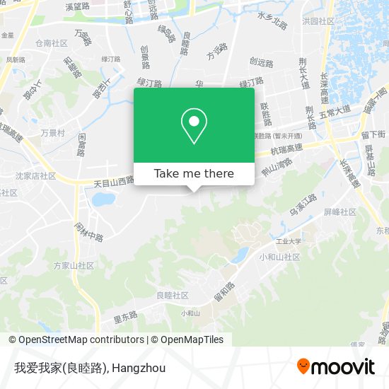 我爱我家(良睦路) map