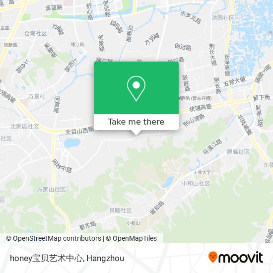 honey宝贝艺术中心 map