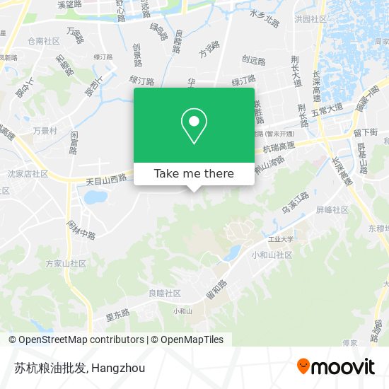 苏杭粮油批发 map