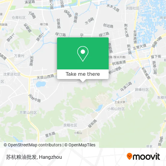 苏杭粮油批发 map