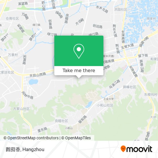 囫囵香 map