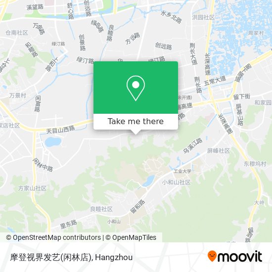 摩登视界发艺(闲林店) map
