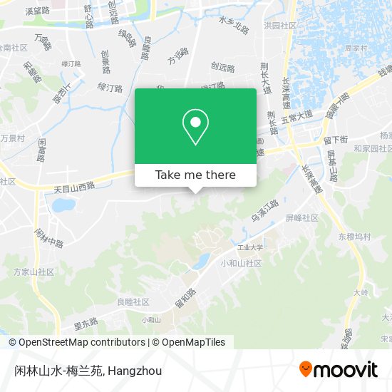 闲林山水-梅兰苑 map