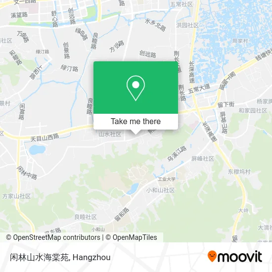 闲林山水海棠苑 map