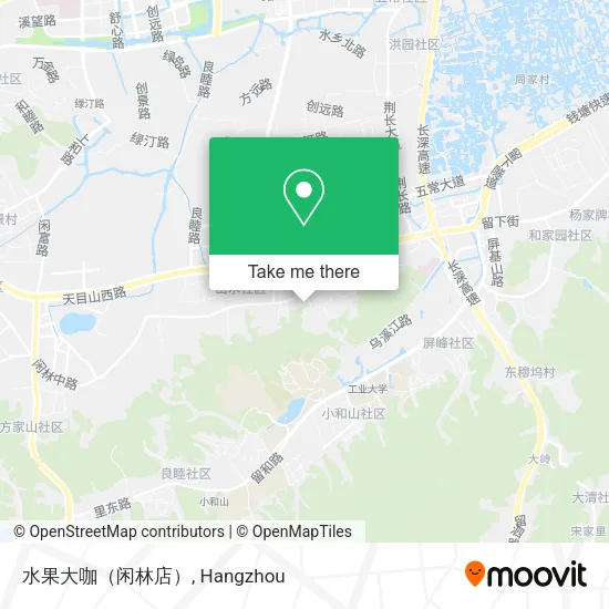 水果大咖（闲林店） map
