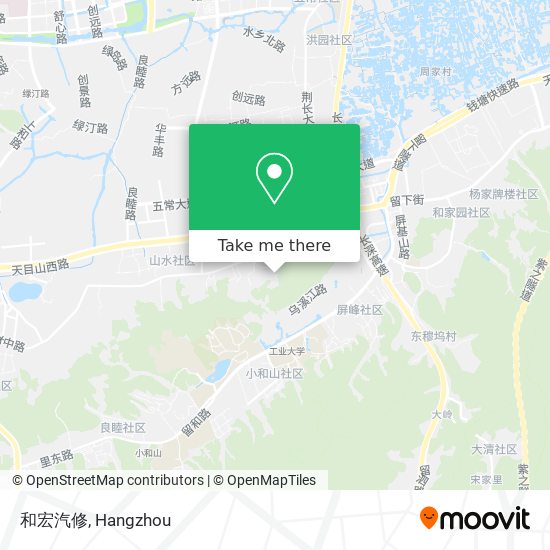 和宏汽修 map