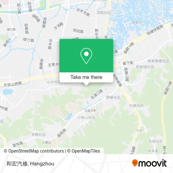和宏汽修 map