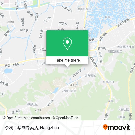 余杭土猪肉专卖店 map