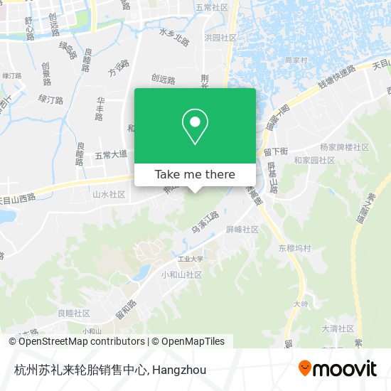杭州苏礼来轮胎销售中心 map