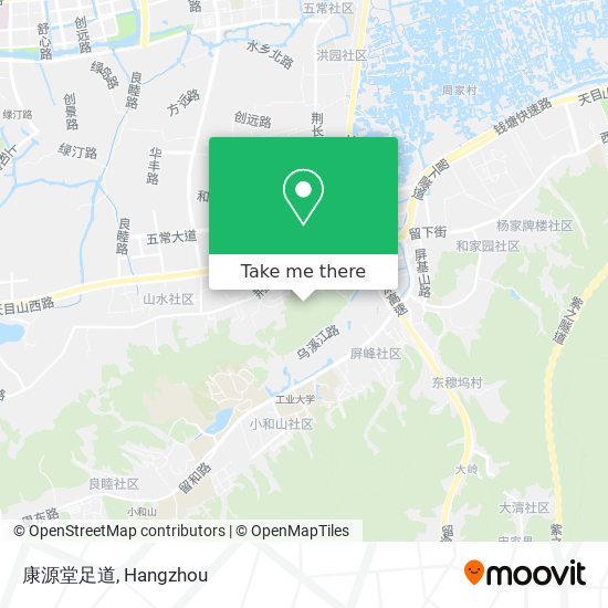 康源堂足道 map