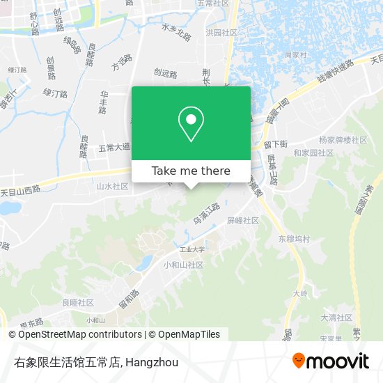 右象限生活馆五常店 map
