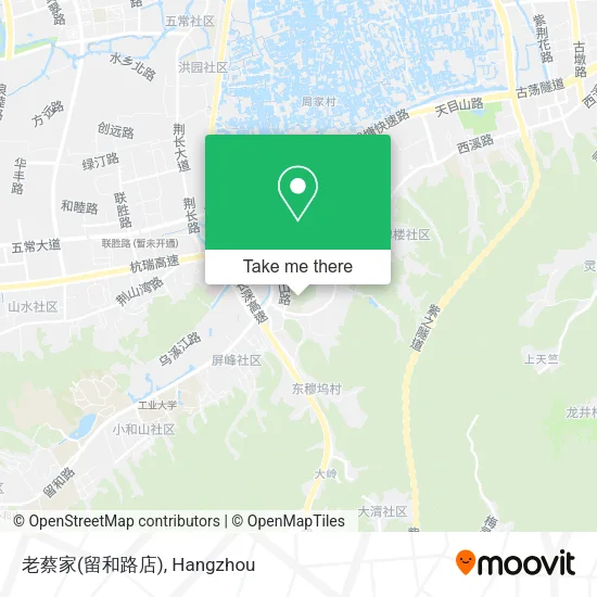 老蔡家(留和路店) map