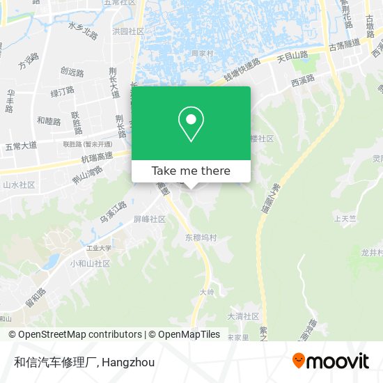 和信汽车修理厂 map
