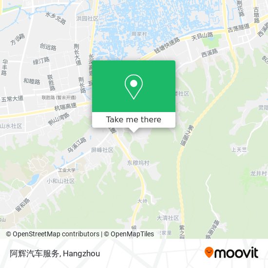 阿辉汽车服务 map