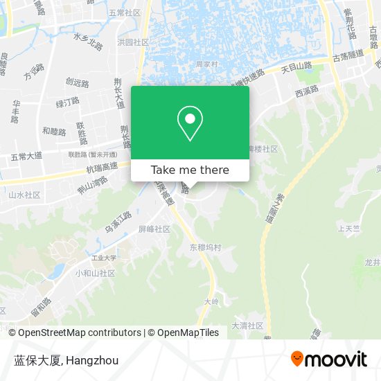 蓝保大厦 map