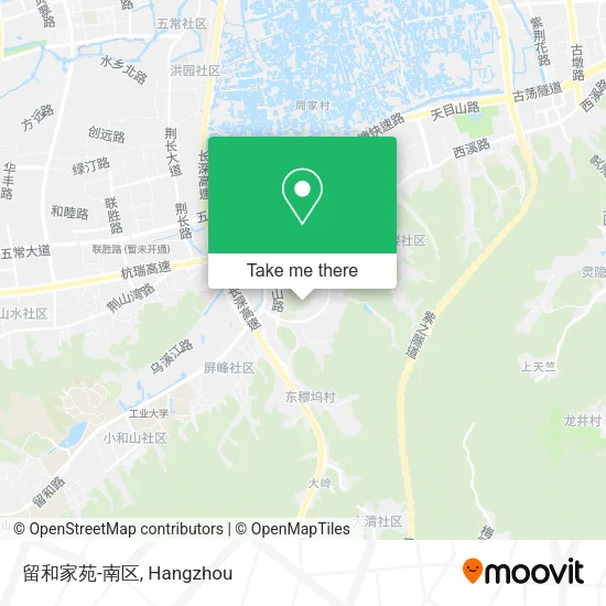 留和家苑-南区 map