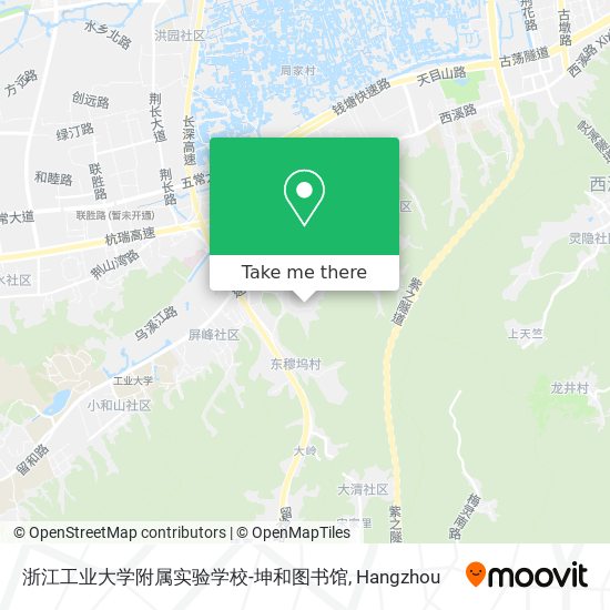 浙江工业大学附属实验学校-坤和图书馆 map