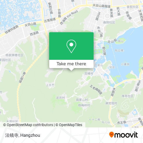 法镜寺 map