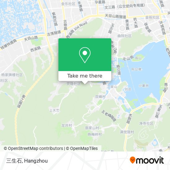 三生石 map