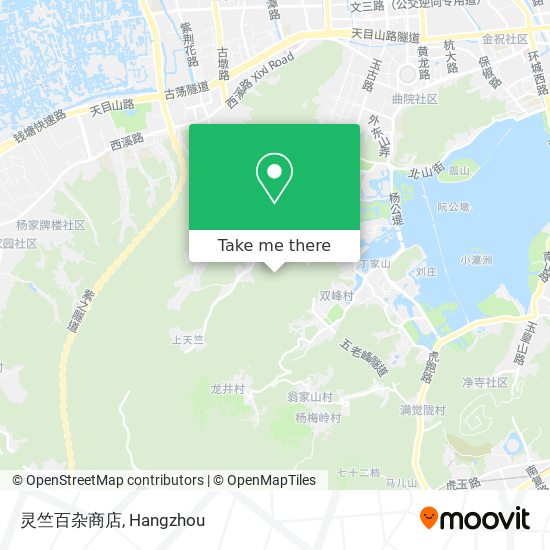 灵竺百杂商店 map