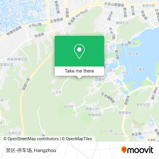 景区-停车场 map