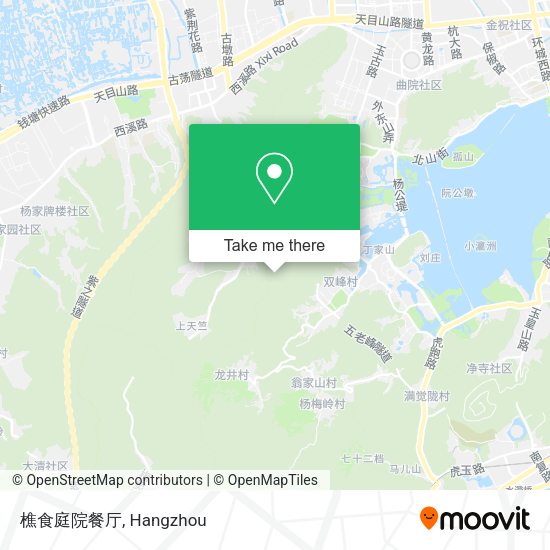 樵食庭院餐厅 map