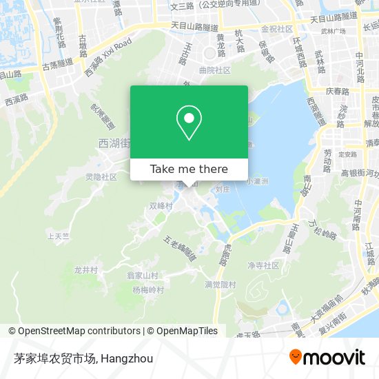 茅家埠农贸市场 map