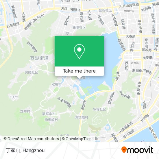 丁家山 map