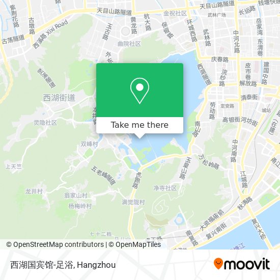 西湖国宾馆-足浴 map