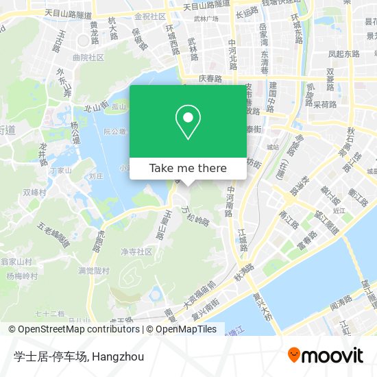 学士居-停车场 map