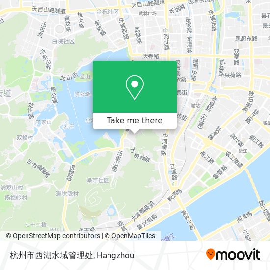 杭州市西湖水域管理处 map