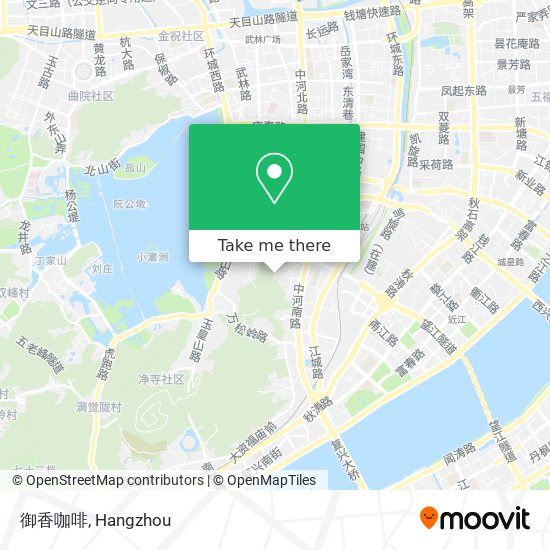 御香咖啡 map