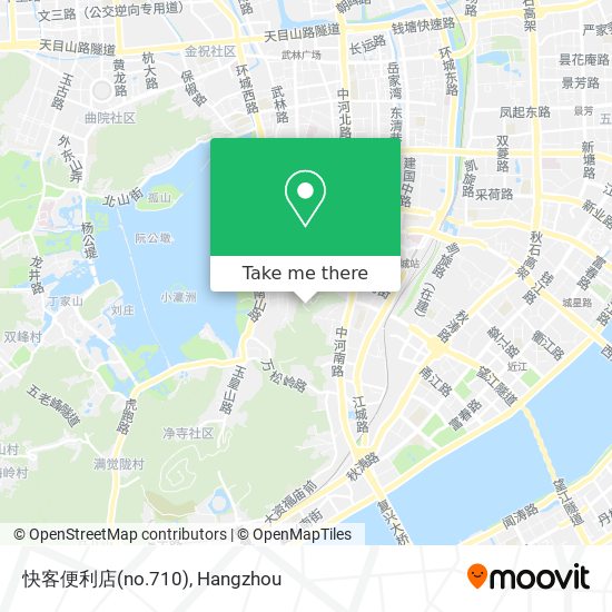 快客便利店(no.710) map