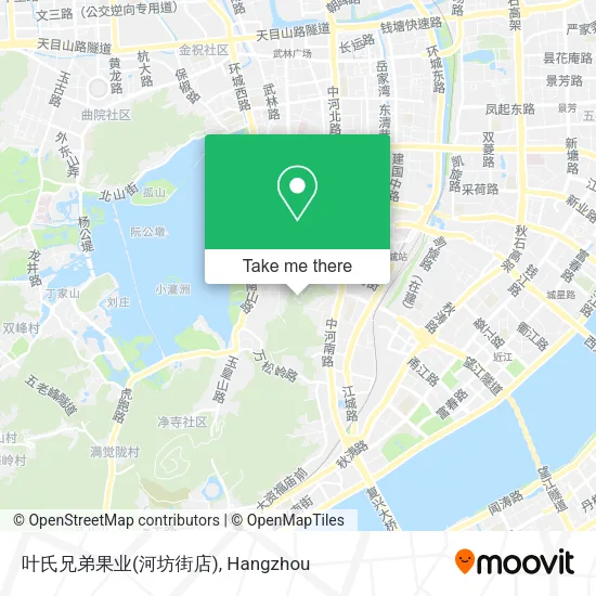 叶氏兄弟果业(河坊街店) map