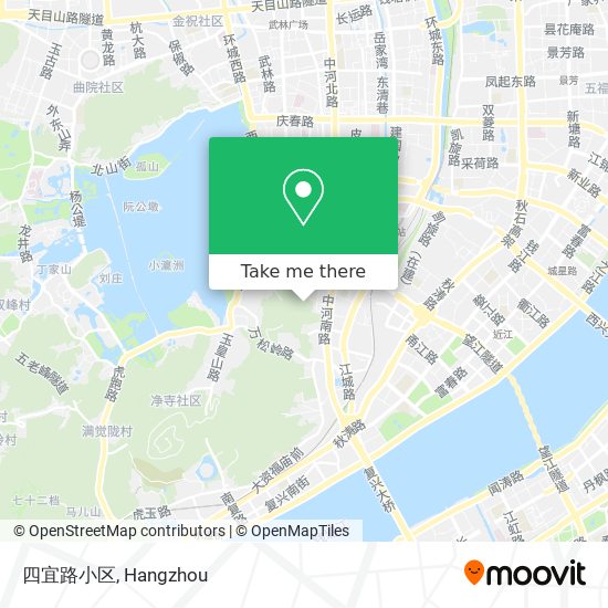 四宜路小区 map