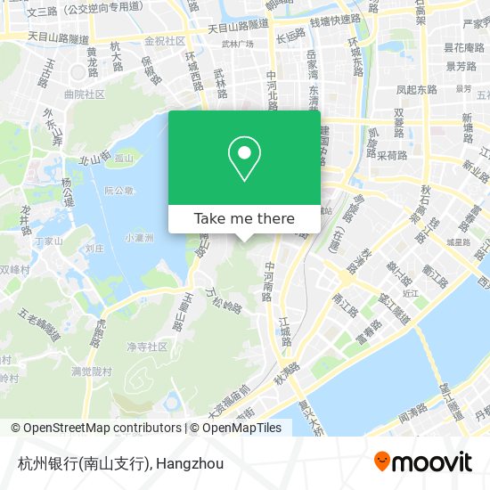 杭州银行(南山支行) map