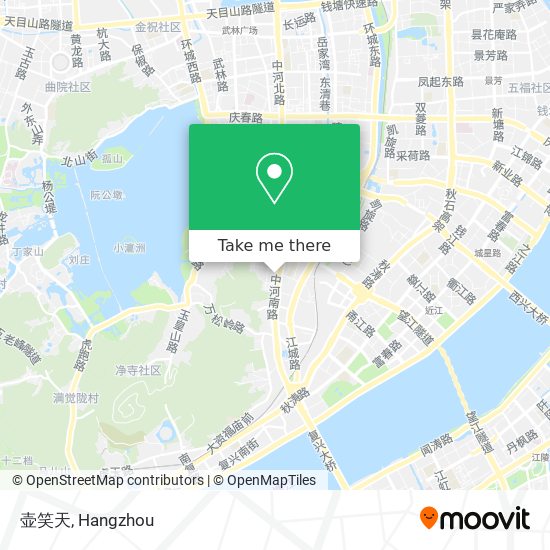 壶笑天 map