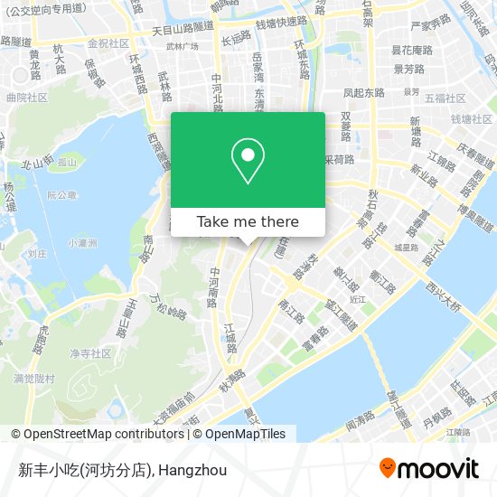 新丰小吃(河坊分店) map