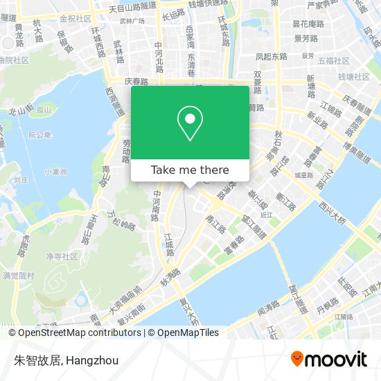 朱智故居 map