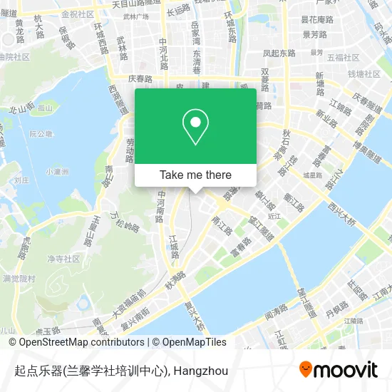 起点乐器(兰馨学社培训中心) map