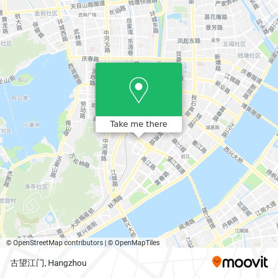 古望江门 map