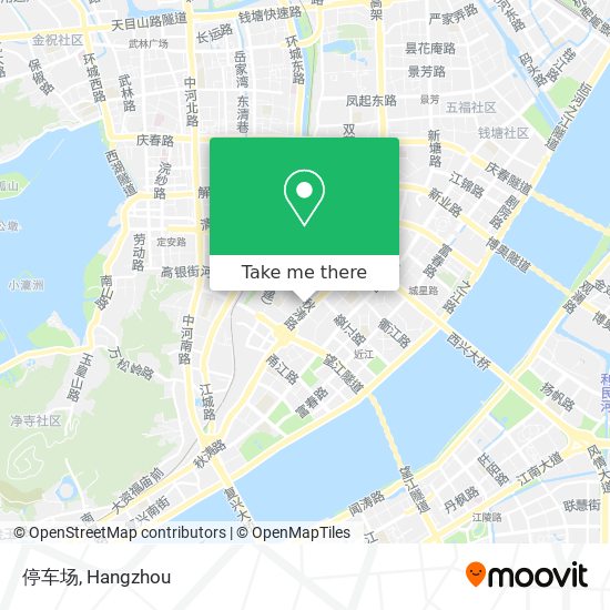 停车场 map