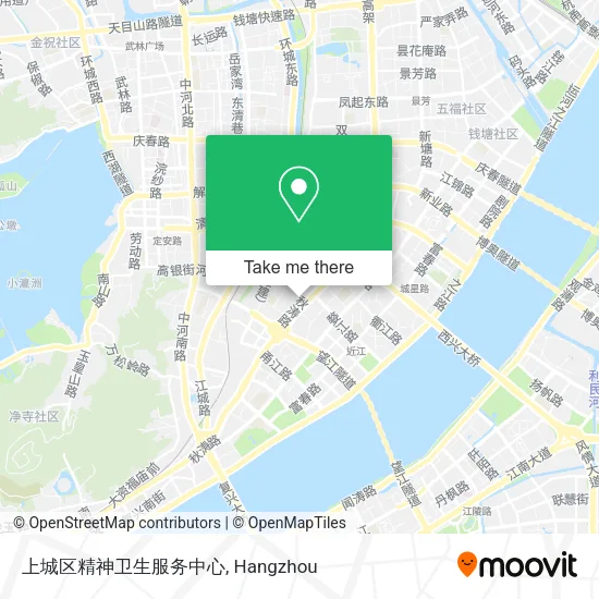 上城区精神卫生服务中心 map