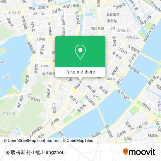 始版桥新村-1幢 map