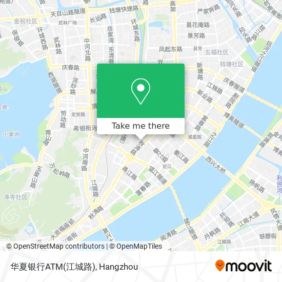 华夏银行ATM(江城路) map