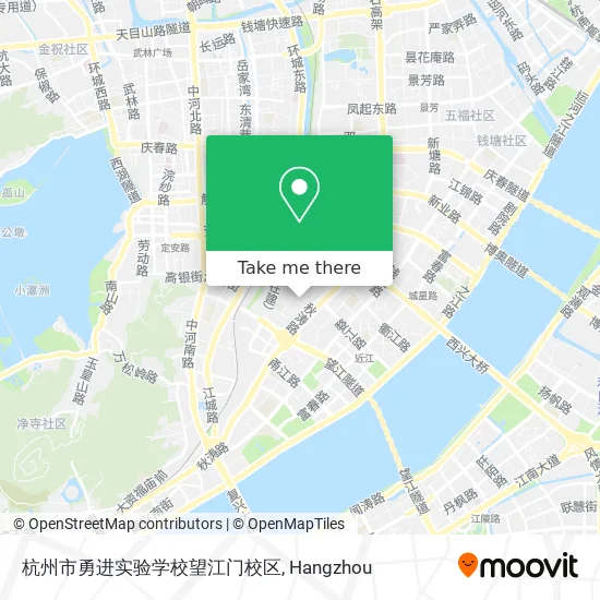 杭州市勇进实验学校望江门校区 map