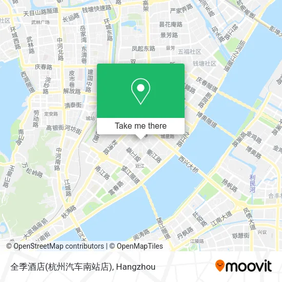 全季酒店(杭州汽车南站店) map