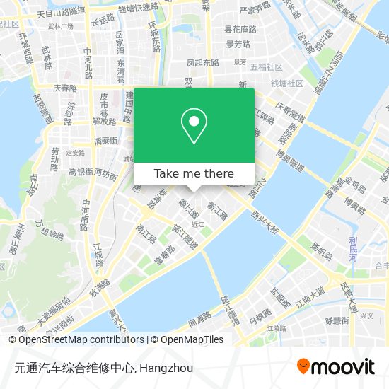 元通汽车综合维修中心 map